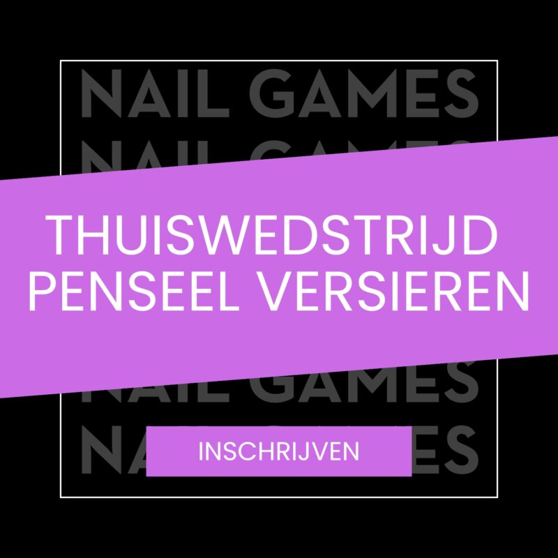 the Nail Games Penseel versieren thuiswedstrijd